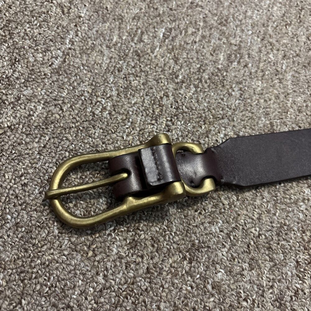 Bill’s Khakis Leather Bridle Belt Unique And Stunning 40 - Picture 3 of 8